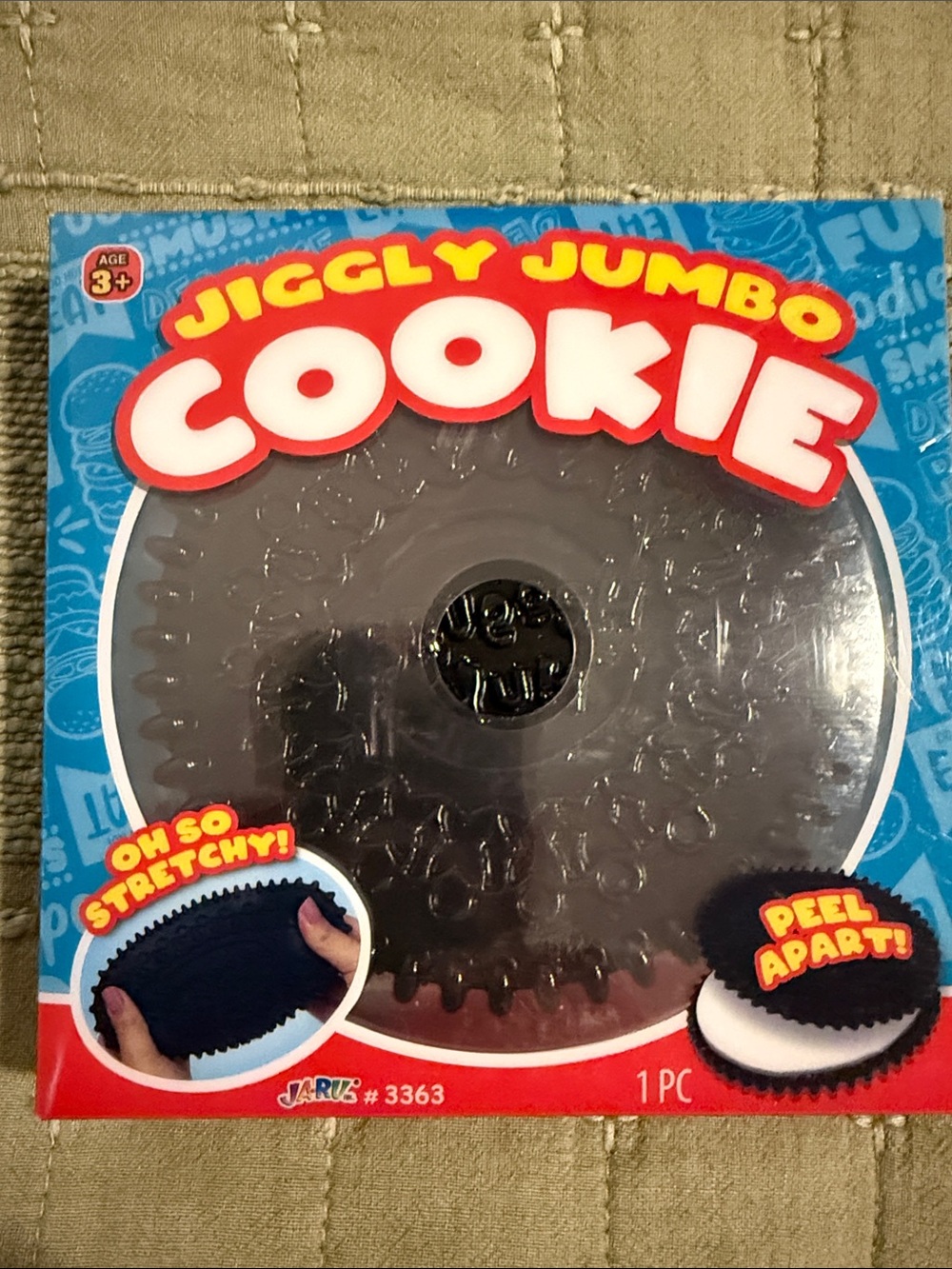 Jiggle Jumbo Cookie squishy- pull apart